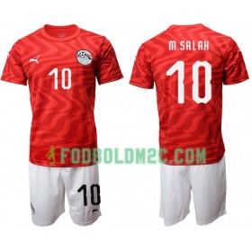 Egypten M.Salah 10 Børn Hjemmebanesæt 2019 Kortærmet (+ Korte bukser)